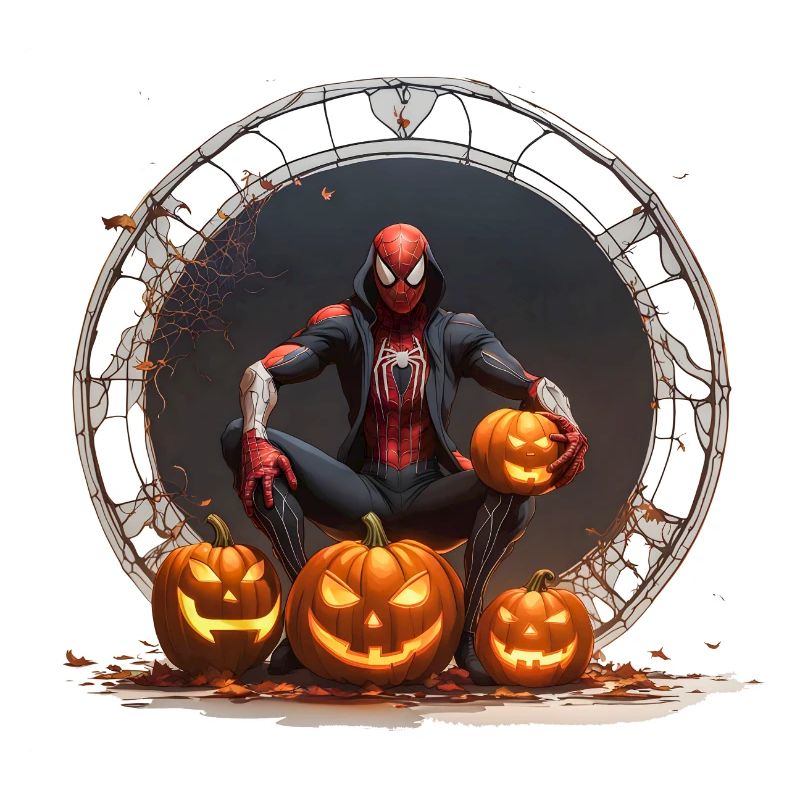 Halloween und Superheld