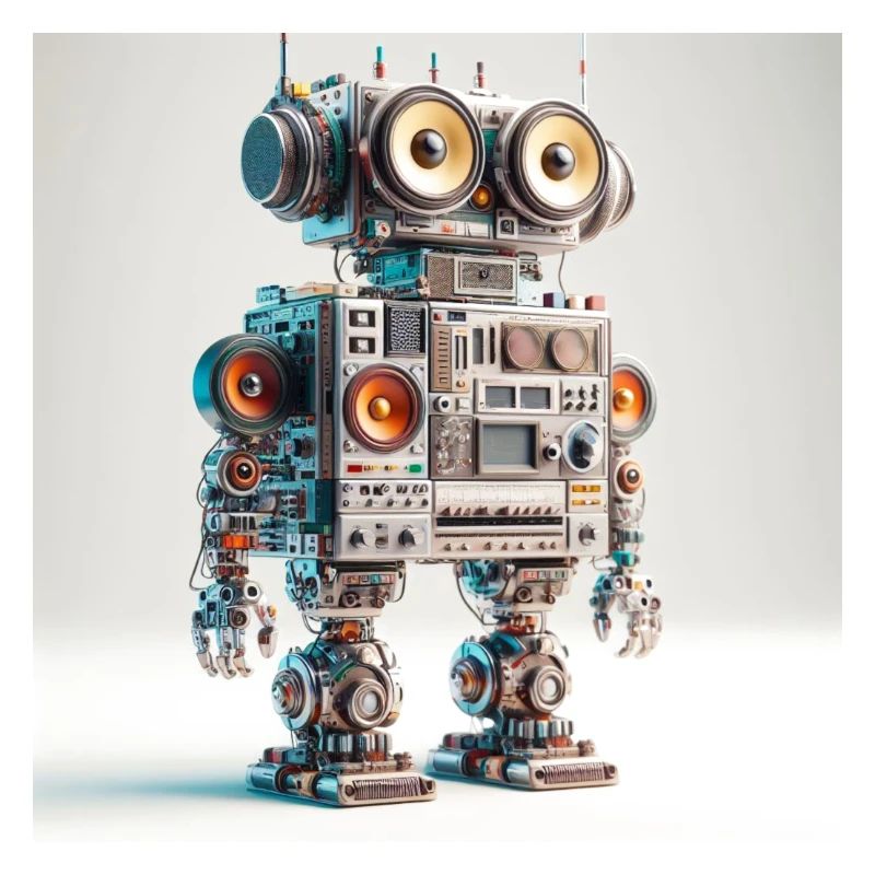 Robot audio analogique