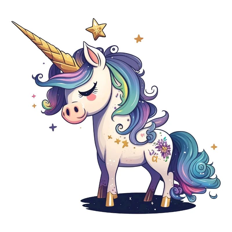 Süßes Einhorn