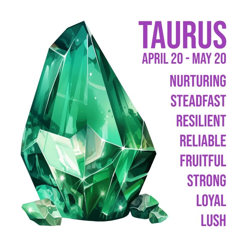 Zodiac Gemstones: Taurus, Emerald