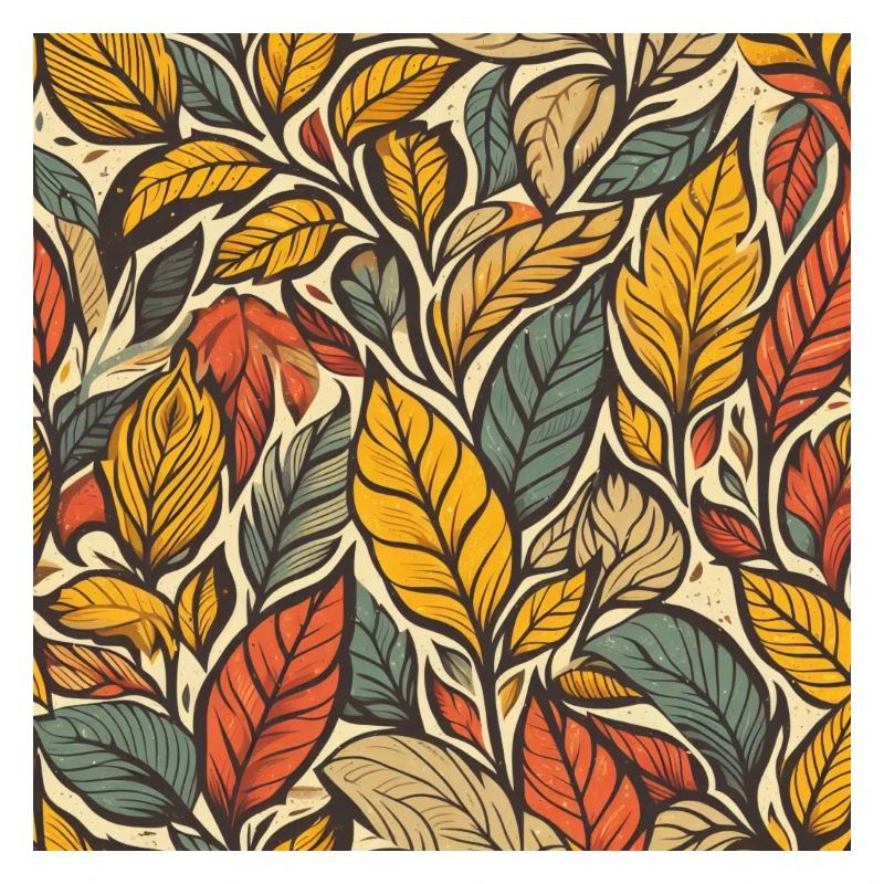 Feuillage d’automne coloré
