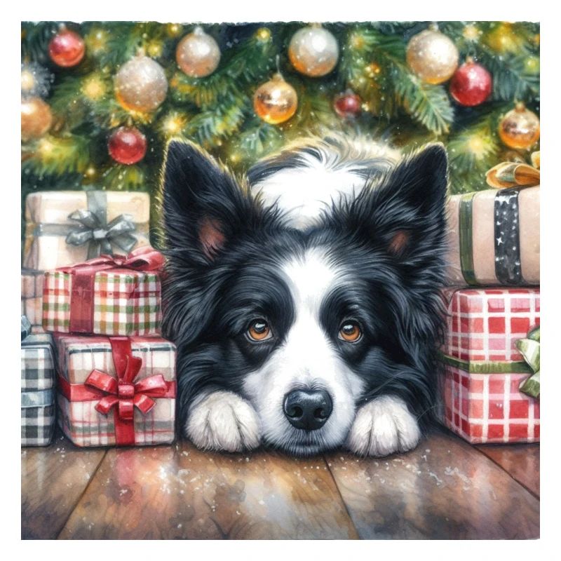 Noël Border Collie