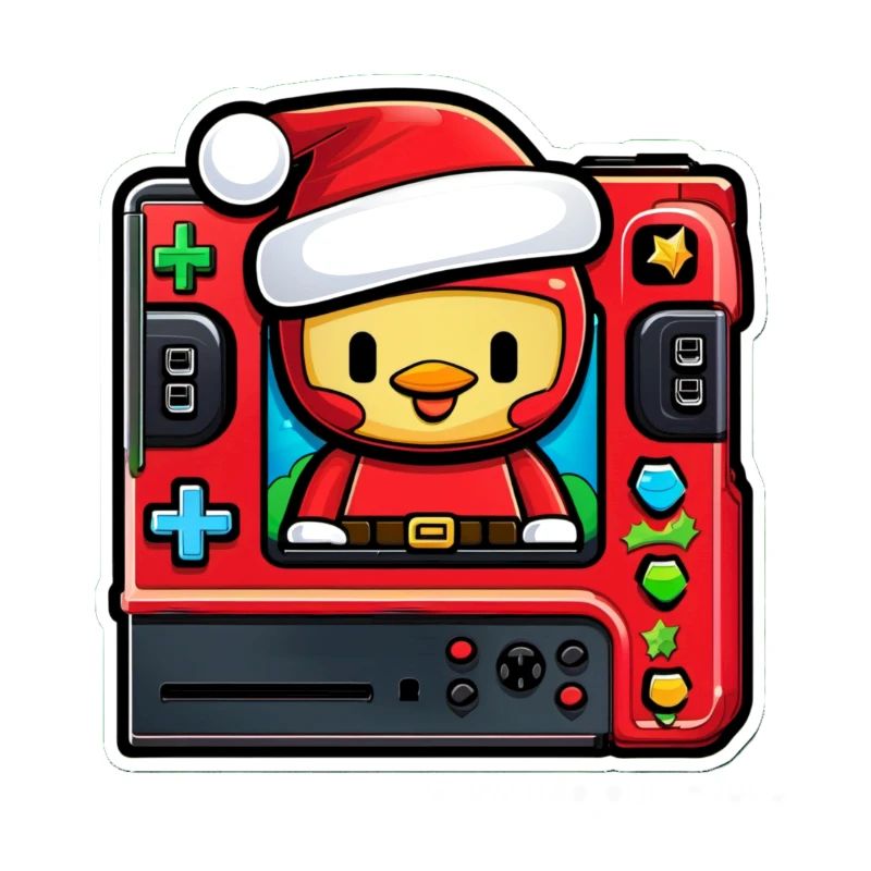 Pingouin gameur de Noël