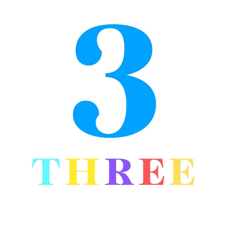 Three-3e anniversaire