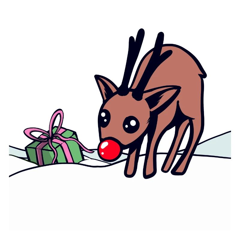 Rudolph und das verschneite Geschenk