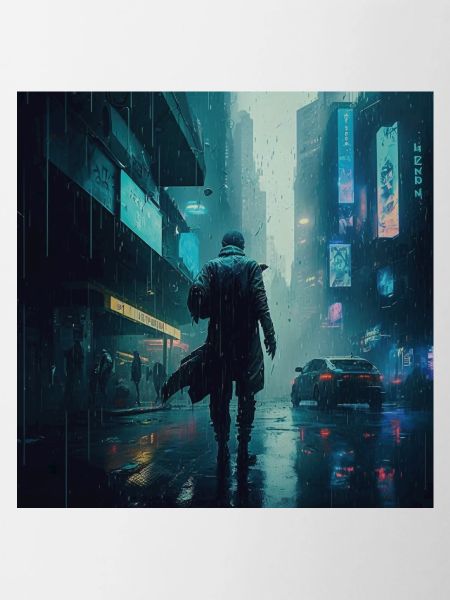 Cyberpunk Rain