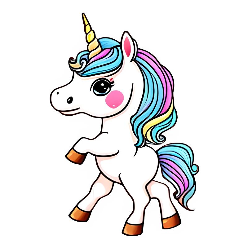 Einhorn Fabeltier Mädchen Einhörner Fabelwesen