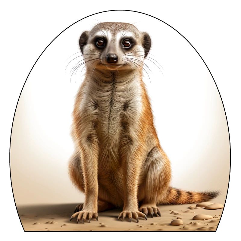 Meerkatzen sind Süße und soziale Säugetiere