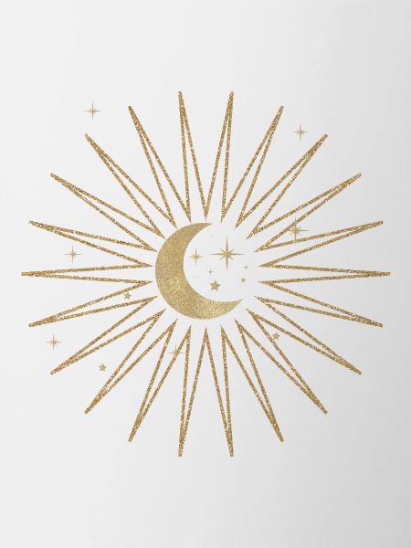 Étoile lune soleil