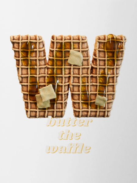 Gaufre - Beurrer la gaufre
