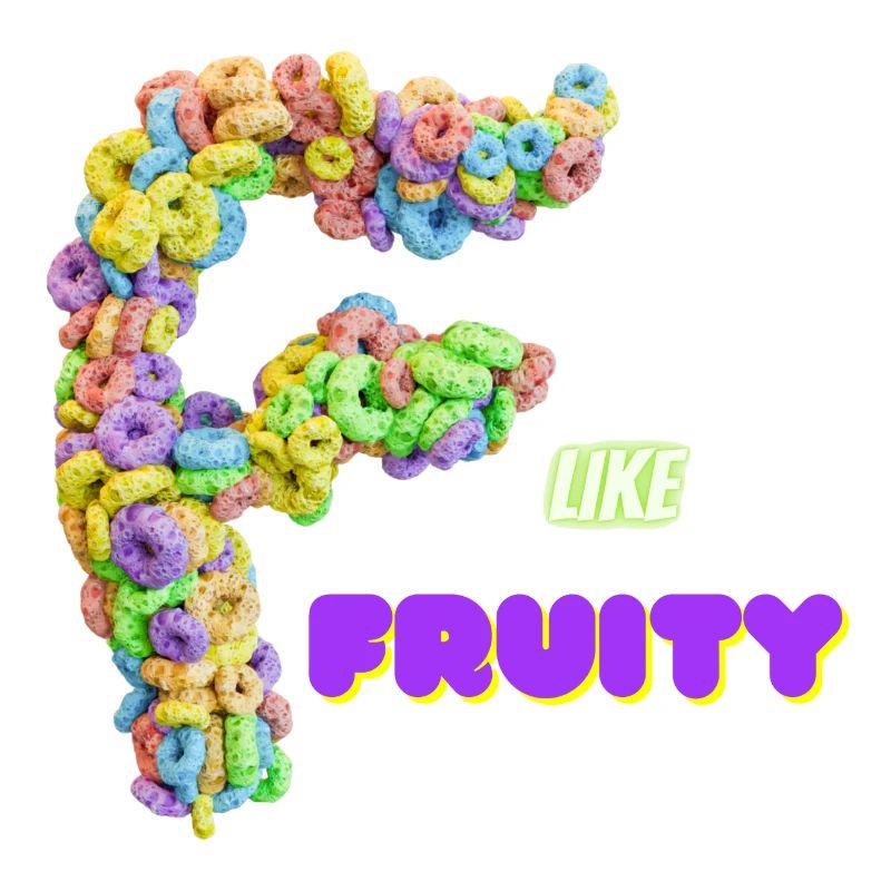 F like fruity - bunte Cornflakes