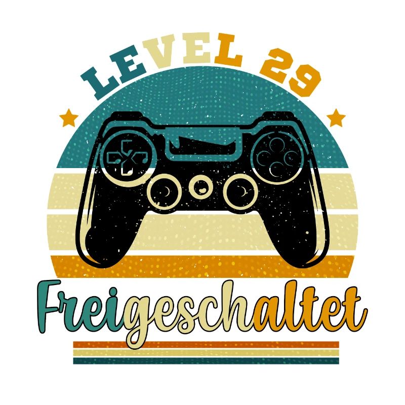 Level 29 Freigeschaltete Geschenkidee 29 Jahre