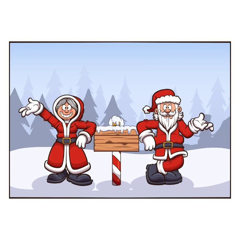 Père Noël et mère Noël
