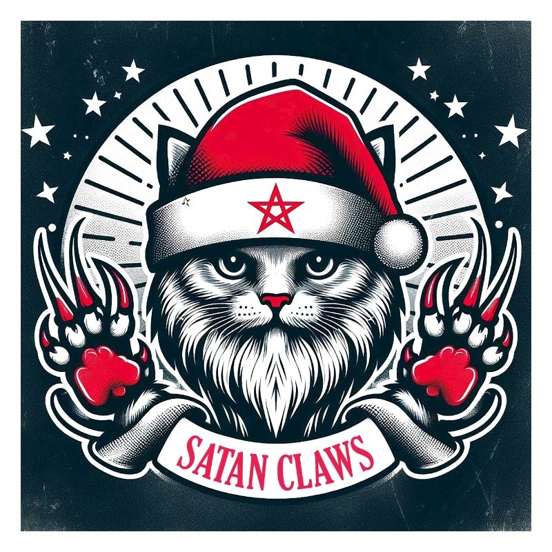 Griffes de Satan - Chat Père Noël