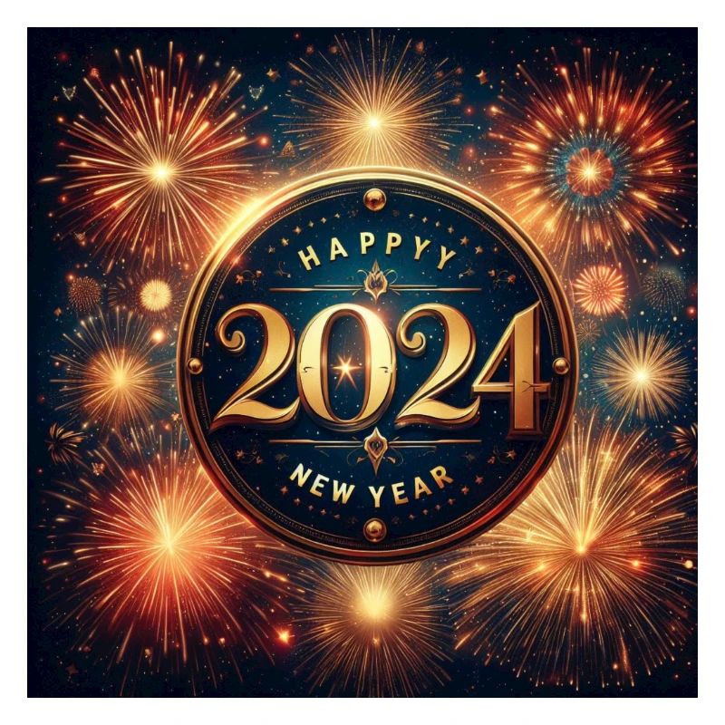 Silvester Happy New Year