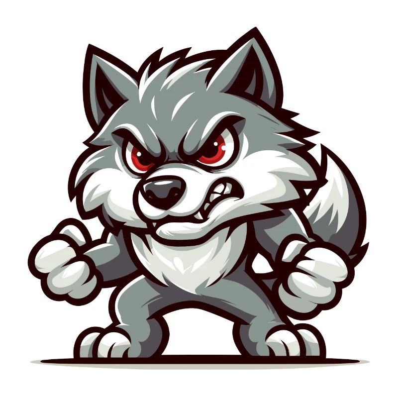 Dessin d’un loup : représentation d’animaux majestueux