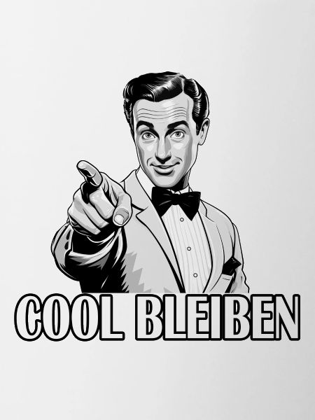 Retro Mann - COOL BLEIBEN