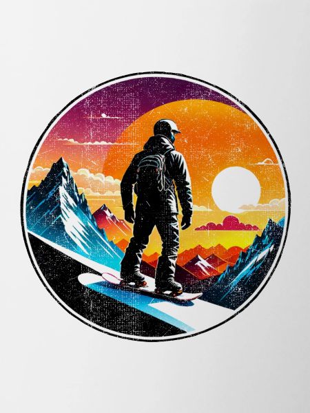 Snowboarding, snow and skiing