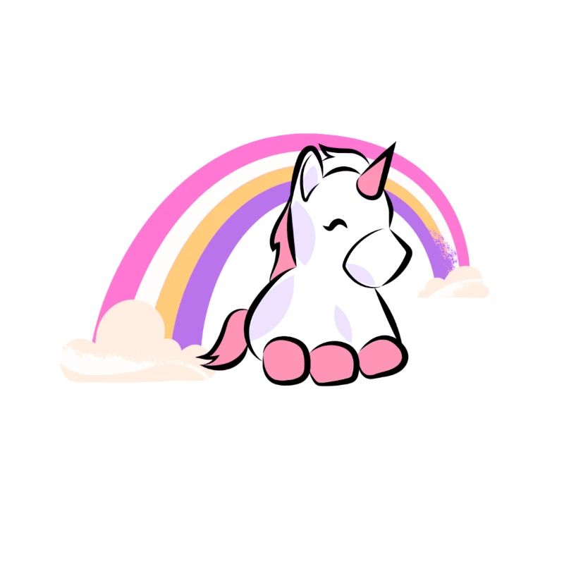 Unicorn & Rainbow Design