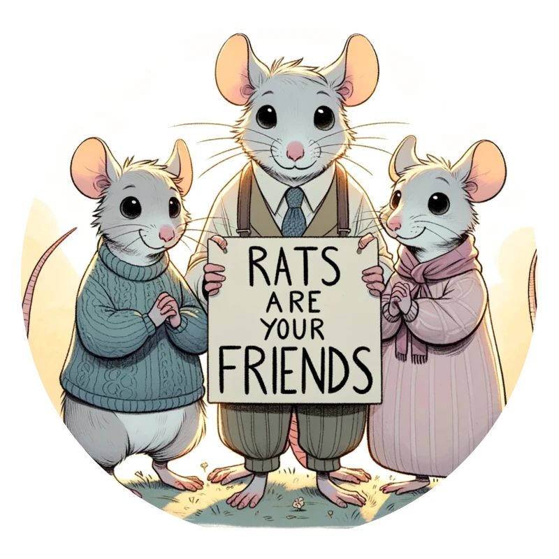 Les rats sont des amis