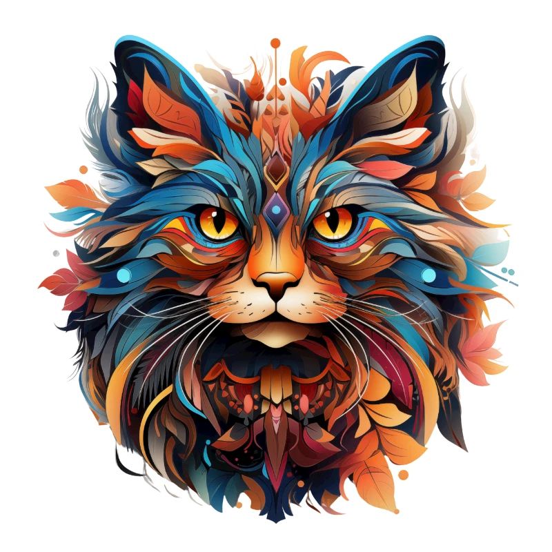 Chat Coloré