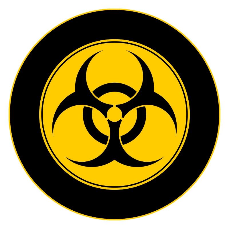 Mod Biohazard Schild