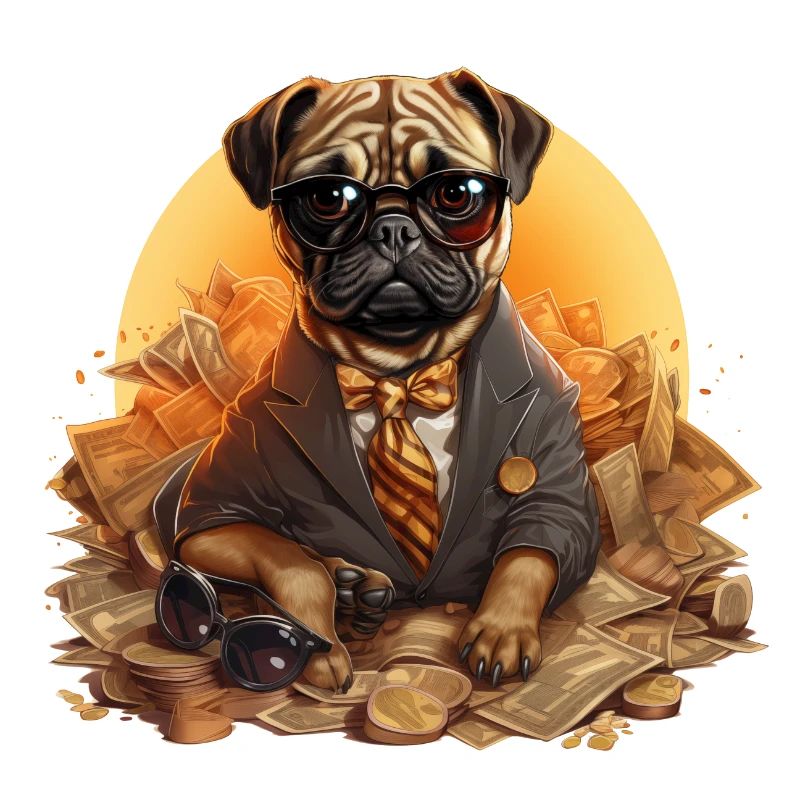 Pug Gold Digger