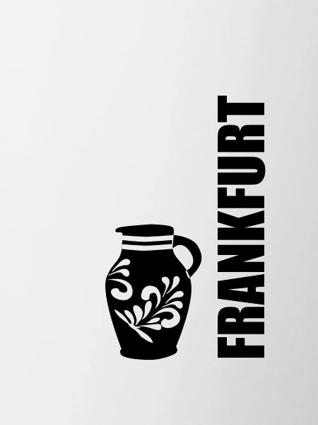 Frankfurt Bembel-Design #FFM #EiGude