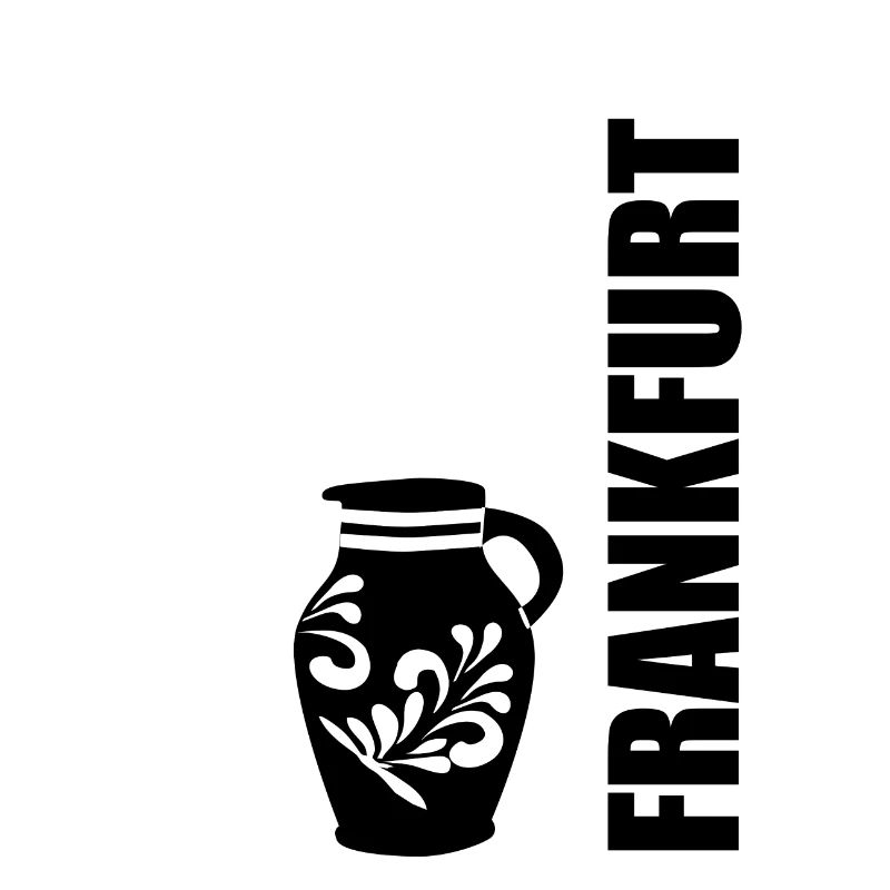 Francfort-sur-le-Main Bembel-Design #FFM #EiGude