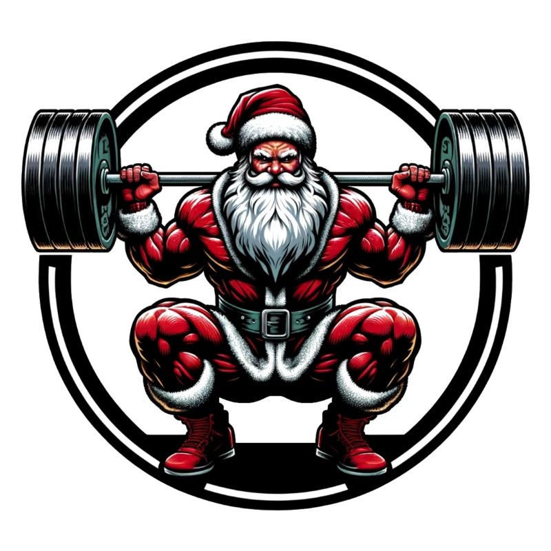 Squats Santa
