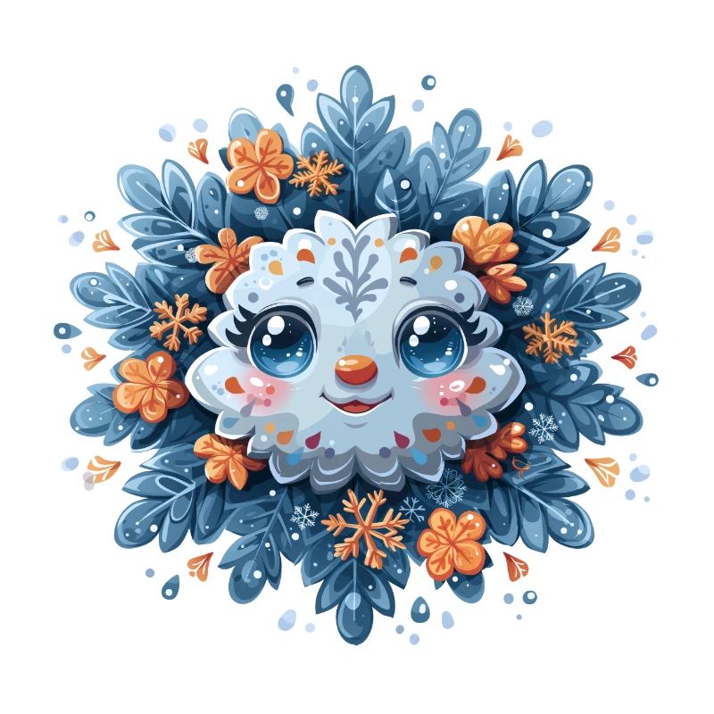 Snowflake for children