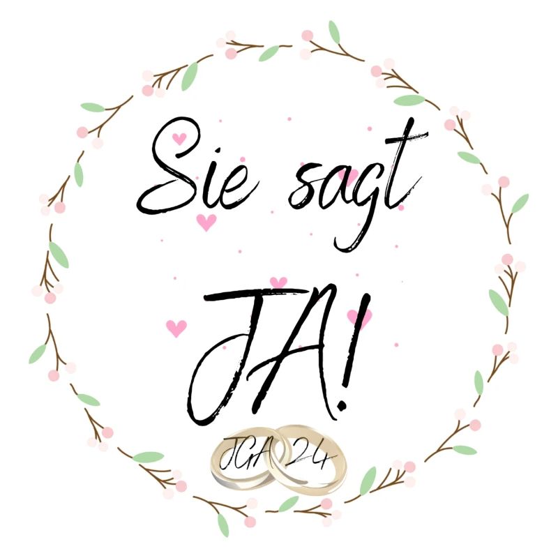 Sie sagt JA!