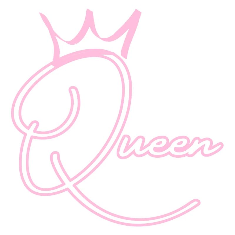 Queen-Logo mit Krone