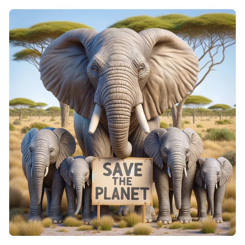 Famille d’éléphants