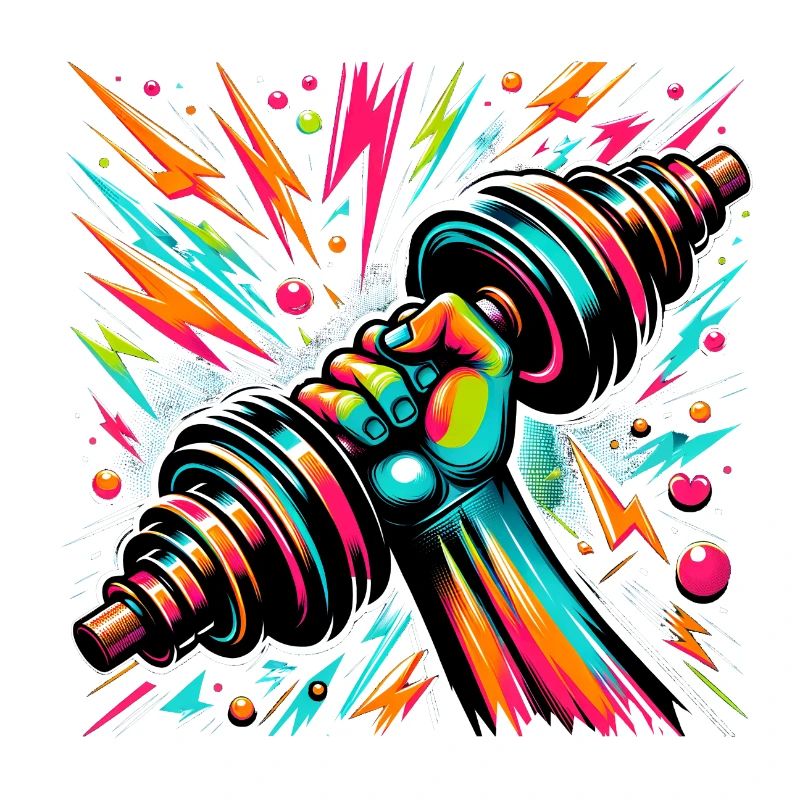 Galactic Energy Blaster: Sci-Fi Art
