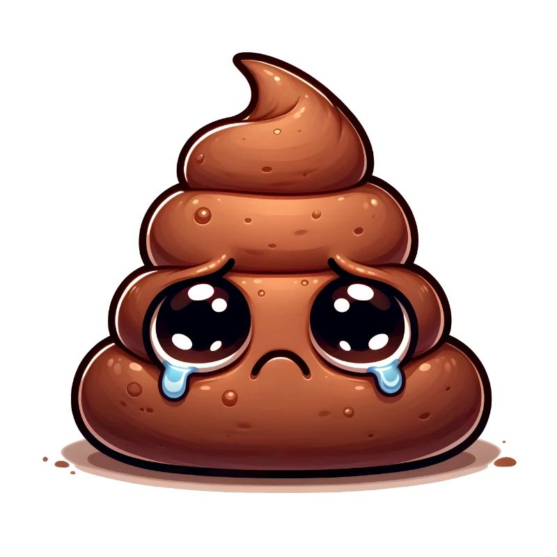 triste tas de caca