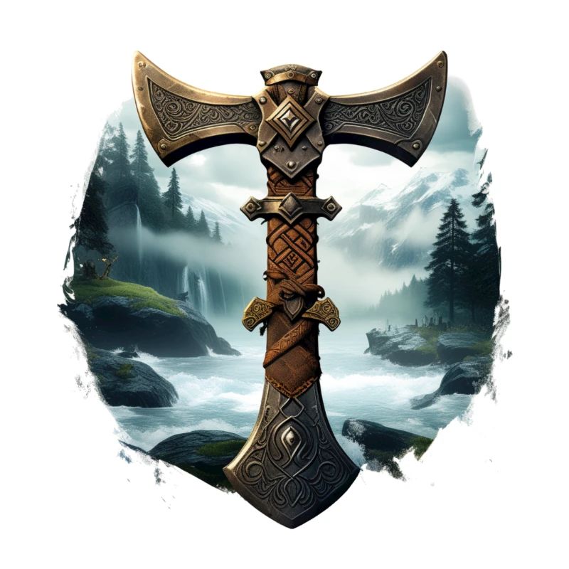 Viking Axe Norse Valhalla