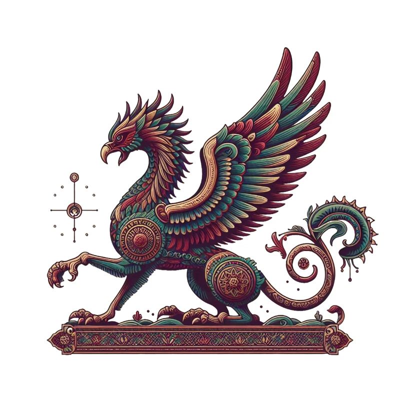 Mystischer Wächter-Greif