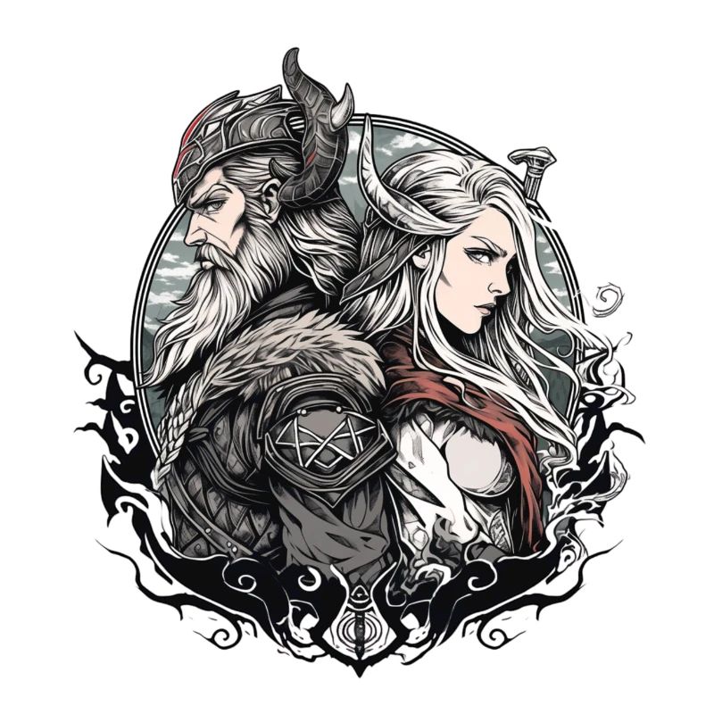 Couple de Vikings