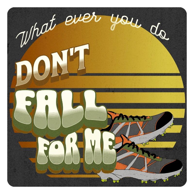 don't fall for mme painintbll cleats sunset