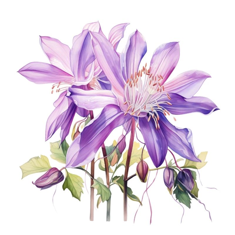 Akelei Blume