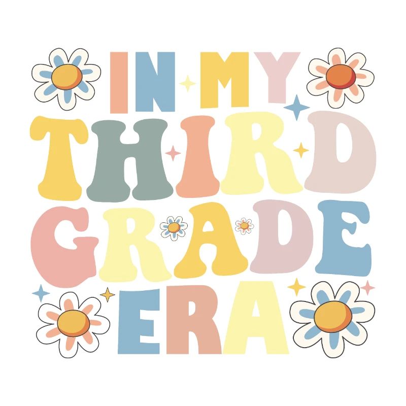 Teacher Student 3rd Grade In My Third Grade Era