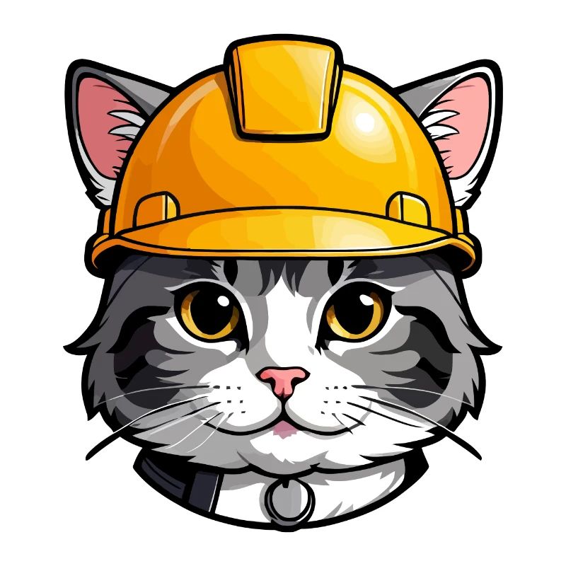 Hardworking Cat