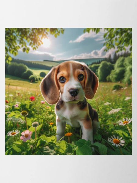 Beagle-Welpe