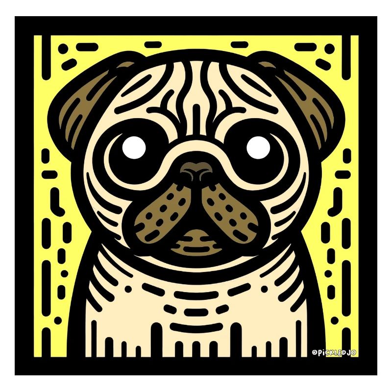 Pug Pop Art