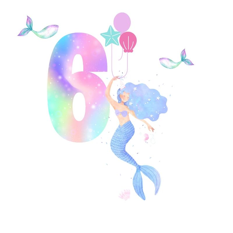 6e anniversaire sirène