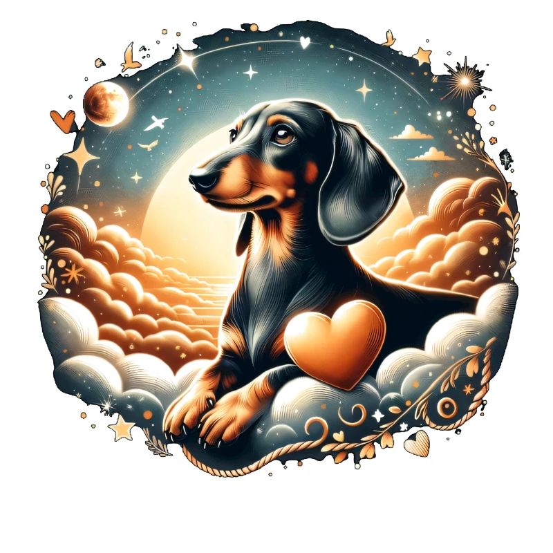 Rainbow Bridge Dachshund Commemoration