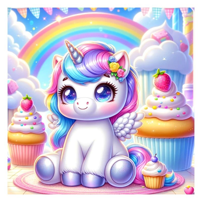 Cartoon Einhorn 1