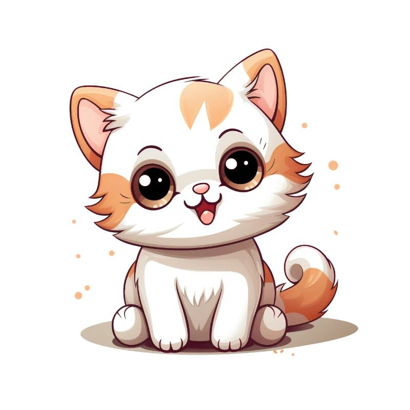 Cat Logo Cute Cat