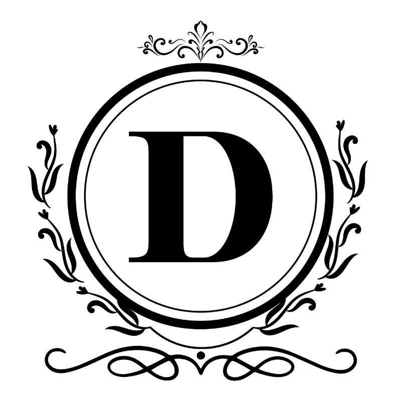 lettre d décoration